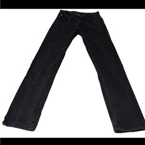 Levis 511 Jeans Mens 30x32 Black Slim Fit Stretch Denim Pants Premium